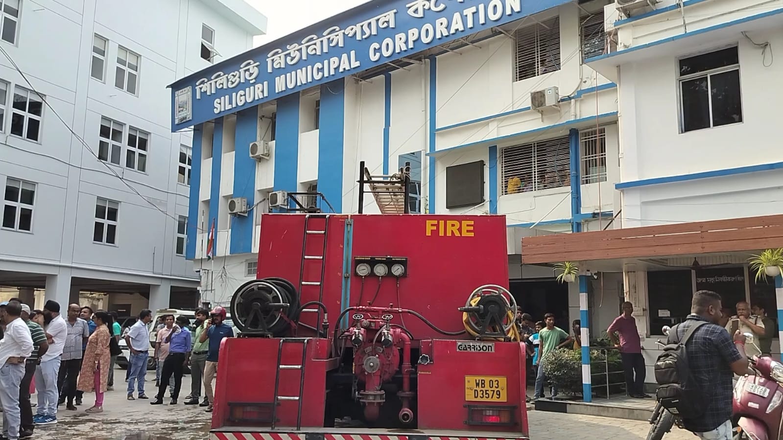 Fire Engulfs Siliguri Municipal Corporation Crucial Documents Reduced