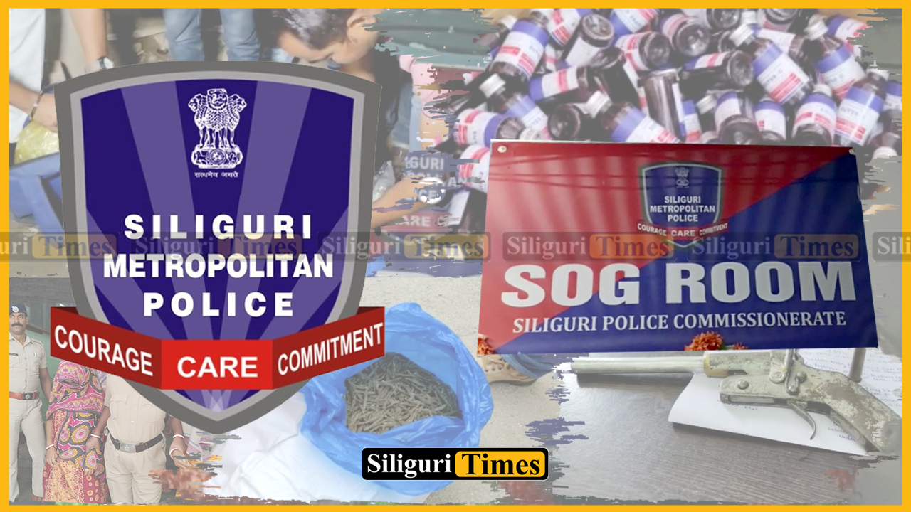 Siliguri SOG Strikes Hard: 206 Arrests Made In 103 Cases As Drug Trade ...