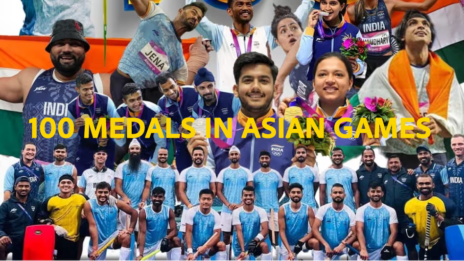 India achieves historic milestone of 100 medals in Hangzhou Asian Games