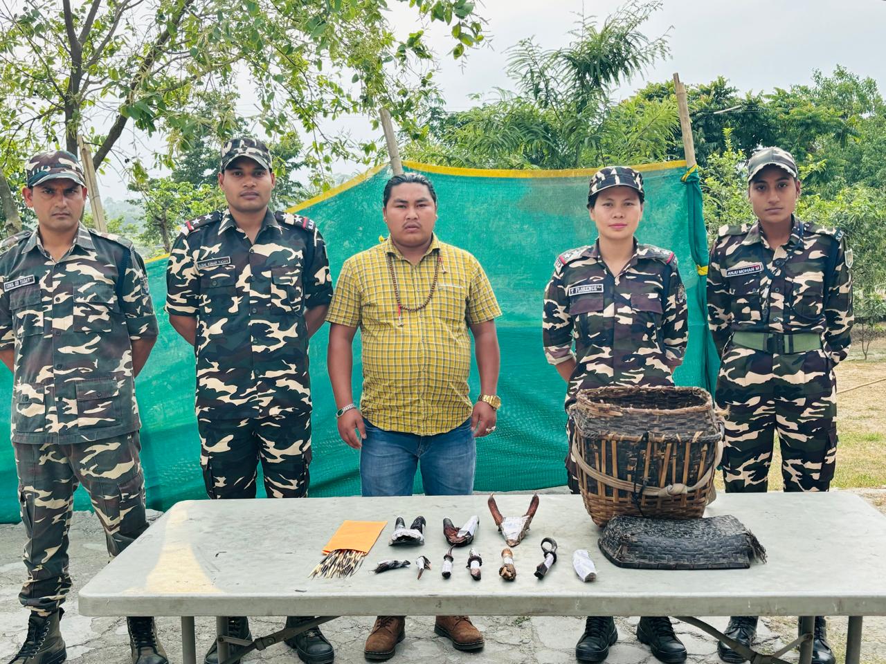Nepalese national held with carcasses of wild animals