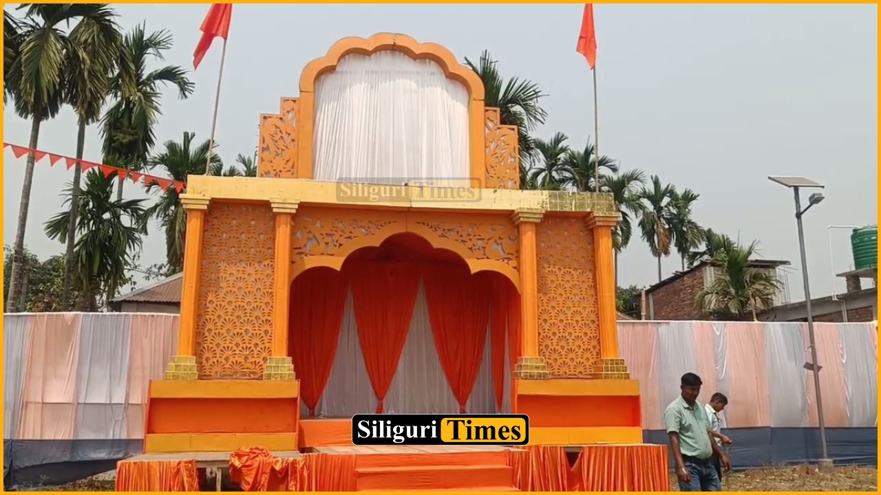 Naxalbari gears up for Ram Navami celebrations with grand decorations ...