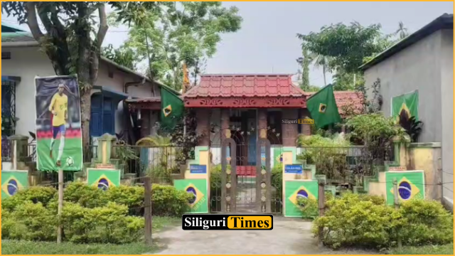 Jalpaiguriās āBrazil Houseā once again becomes attraction amid FIFA World Cup